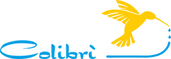 Символ модели Colibri на белом фоне