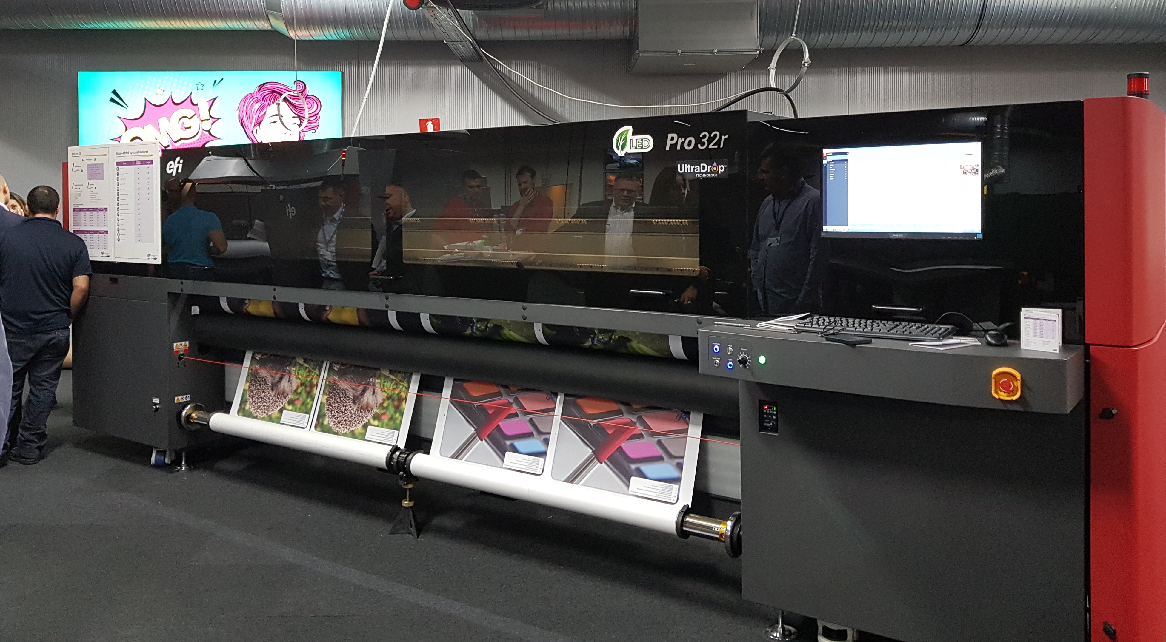 Принтер EFI PRO32R на выставке